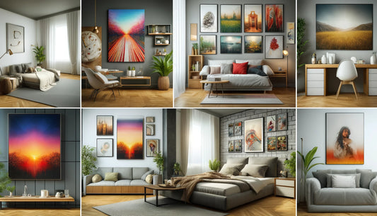 From Blank Walls to Art Galleries: Elevate Your Home with Personalized Wall Art